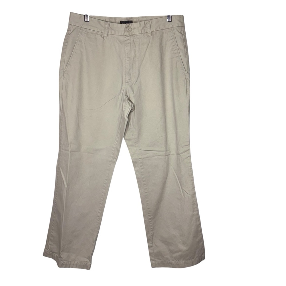 Dockers Mens Khaki‎ Pants Relaxed Fit Casual Cotton Blend Chinos 34x30